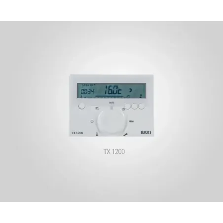 TERMOSTATO AMBIENTE TX-1200 CABLE - Distribuidor oficial BAXI