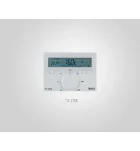 TERMOSTATO AMBIENTE TX-1200 CABLE - Distribuidor oficial BAXI