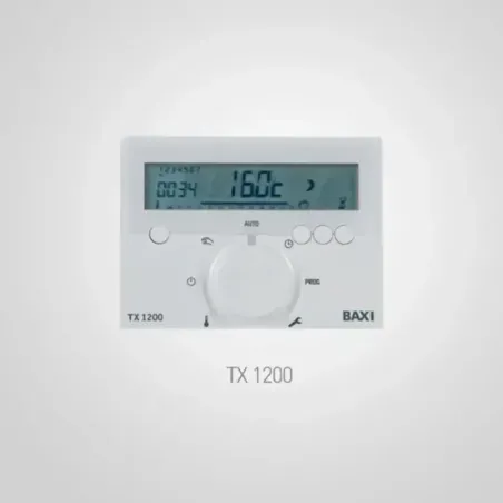 TERMOSTATO AMBIENTE RX-1200 INALAMBRICO - Distribuidor oficial BAXI